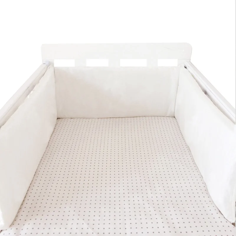 Nordic Stars Baby Bed Thicken Bumpers Zipper Design One-piece Crib Around Cushion Cot Protector Pillows 200*30 CM Nordic Stars Baby Bed Thicken Bumpers Zipper Design One-piece Crib Around Cushion Cot Protector Pillows 200*30 CM