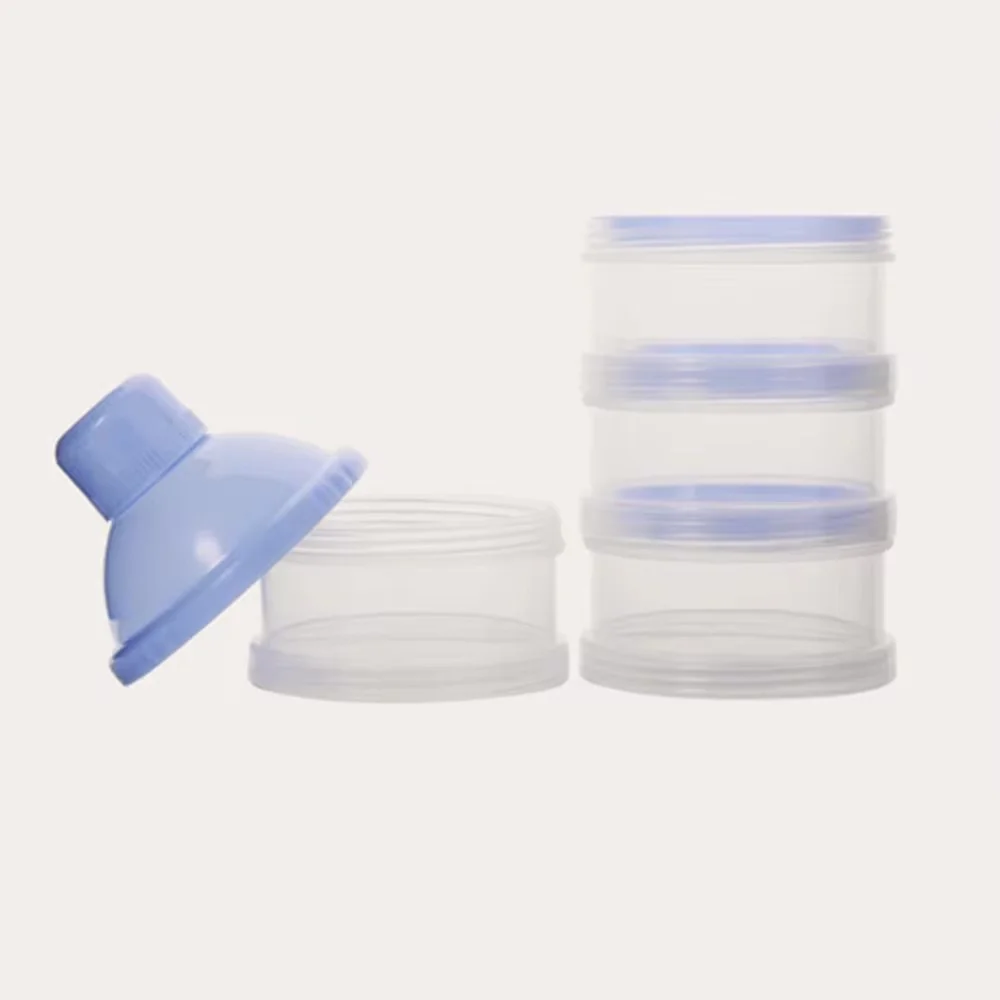 4 compartment portable milk powder box container toddler baby snack food storage box formula milk dispenser milk powder bottle