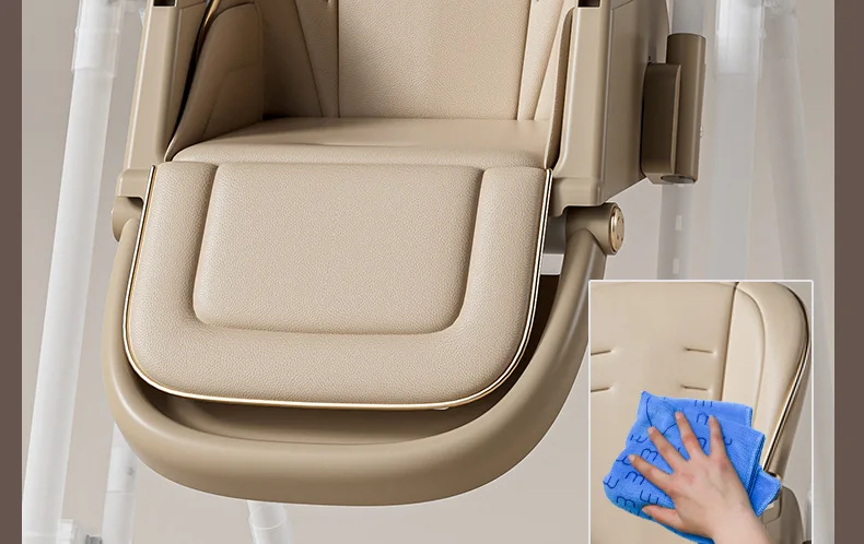 Multifunction Children Dining Chair Adjustable 2-in-1 Smooth Cardan Wheel Foldable Toddler Reclining Chair Highchair for Baby Multifunction Children Dining Chair Adjustable 2-in-1 Smooth Cardan Wheel Foldable Toddler Reclining Chair Highchair for Baby