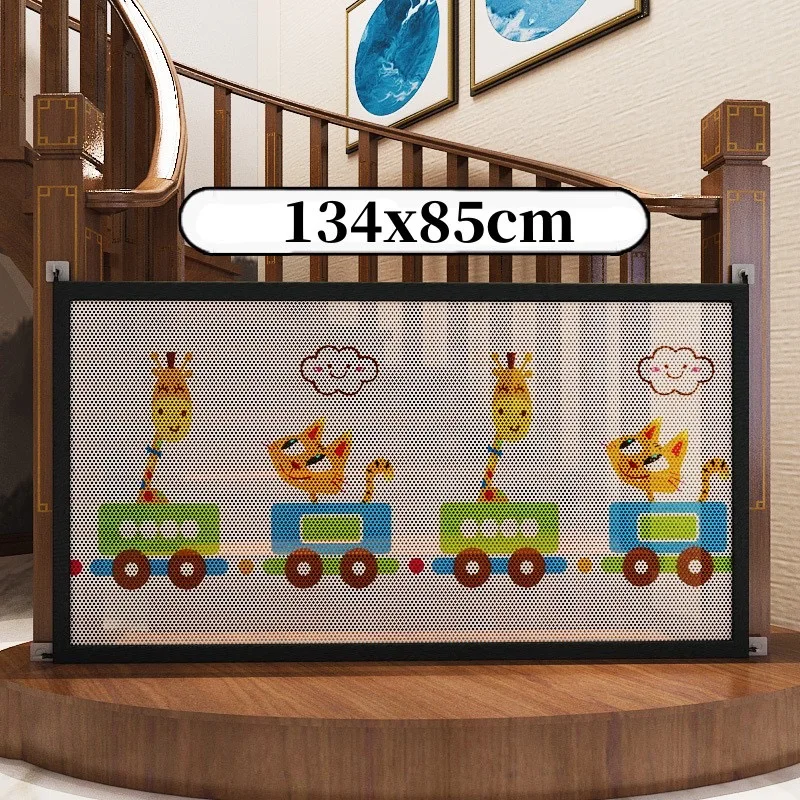 134cm Baby Playpens Door Baby Fence Baby Activity Gym Baby Playpen for Children Baby Fence Children's Fence Door Fence for Child