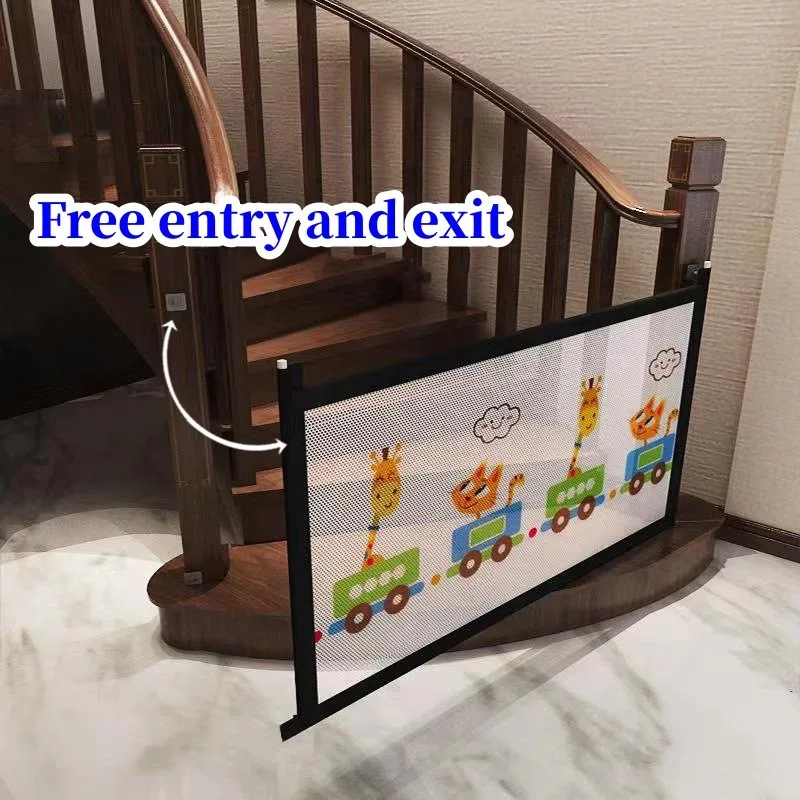 134cm Baby Playpens Door Baby Fence Baby Activity Gym Baby Playpen for Children Baby Fence Children's Fence Door Fence for Child