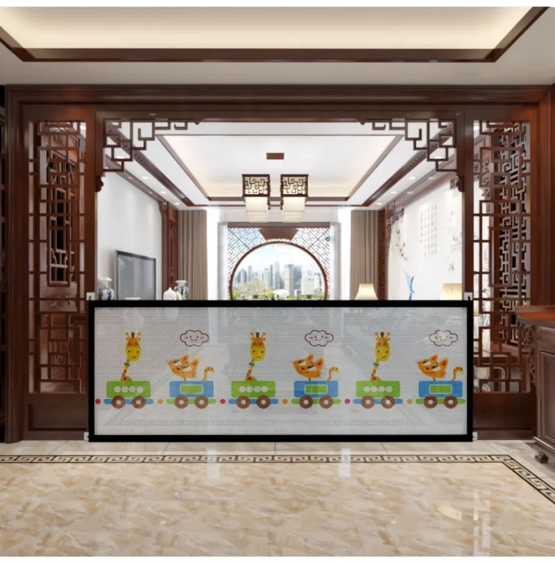 134cm Baby Playpens Door Baby Fence Baby Activity Gym Baby Playpen for Children Baby Fence Children's Fence Door Fence for Child