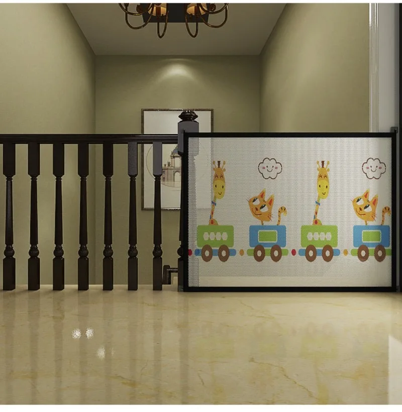 134cm Baby Playpens Door Baby Fence Baby Activity Gym Baby Playpen for Children Baby Fence Children's Fence Door Fence for Child