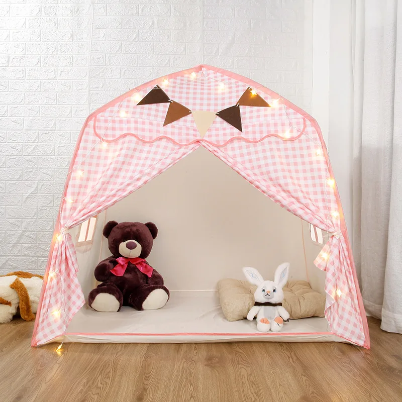 Kids Play Tent for Boys Girls Princess Castle Playhouse Indoor Outdoor Children's Toy House for Toddlers Tent Gift