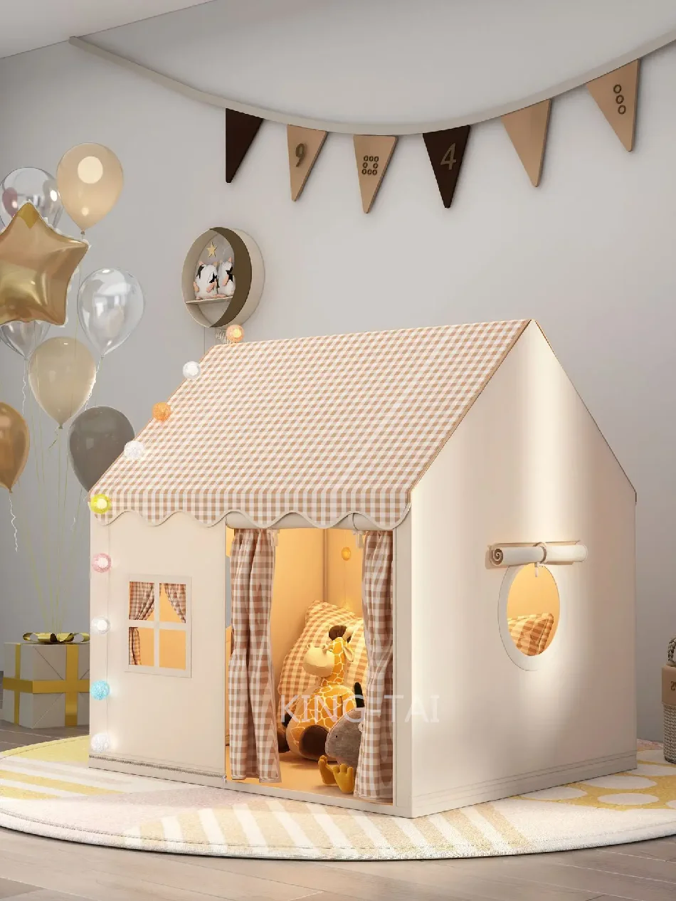 Children Play Tent Princess Castle House Child Room Cartoon Indoor Outdoor Playhouse Folding Decor Tent Toy Christmas Gift Girls