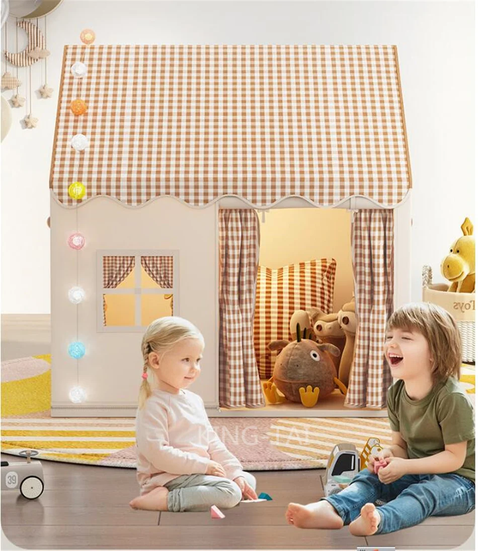 Children Play Tent Princess Castle House Child Room Cartoon Indoor Outdoor Playhouse Folding Decor Tent Toy Christmas Gift Girls