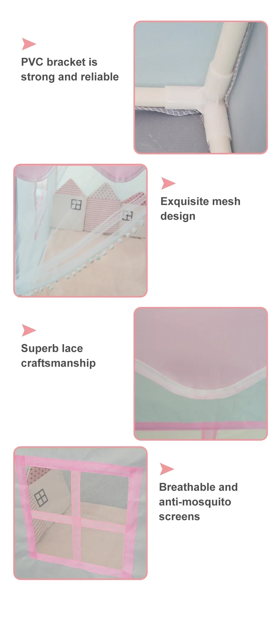 3 Color Baby Tent Portable Folding Secret Haven Children's Girls Boys Play House Indoor Outdoor Princess House Shelter Toy Tents