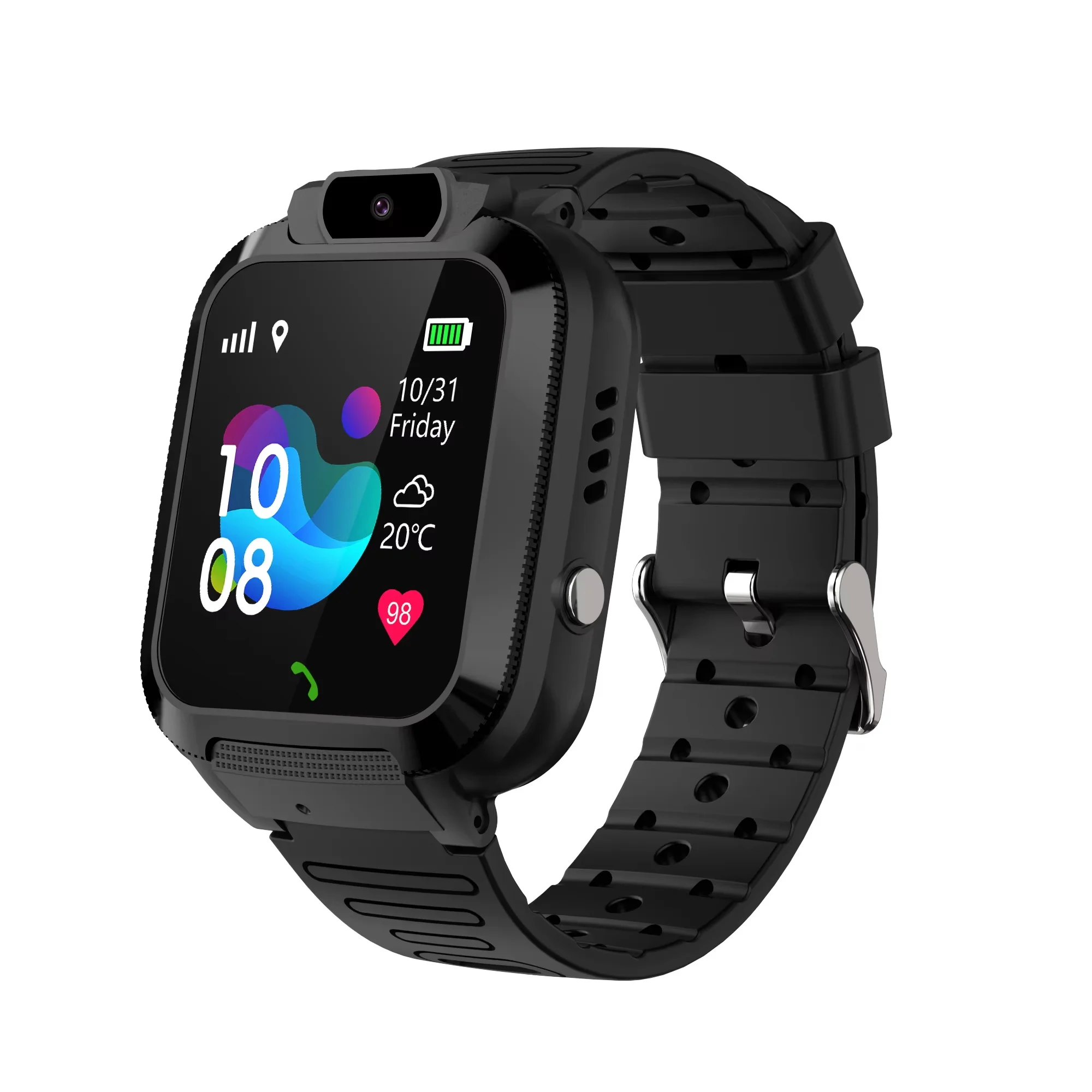 Nice Gift for Children Kids Smart Watch with GPS Navigation Remote Control Dial Call Camera Alarm Clock SOS Calling Q16S